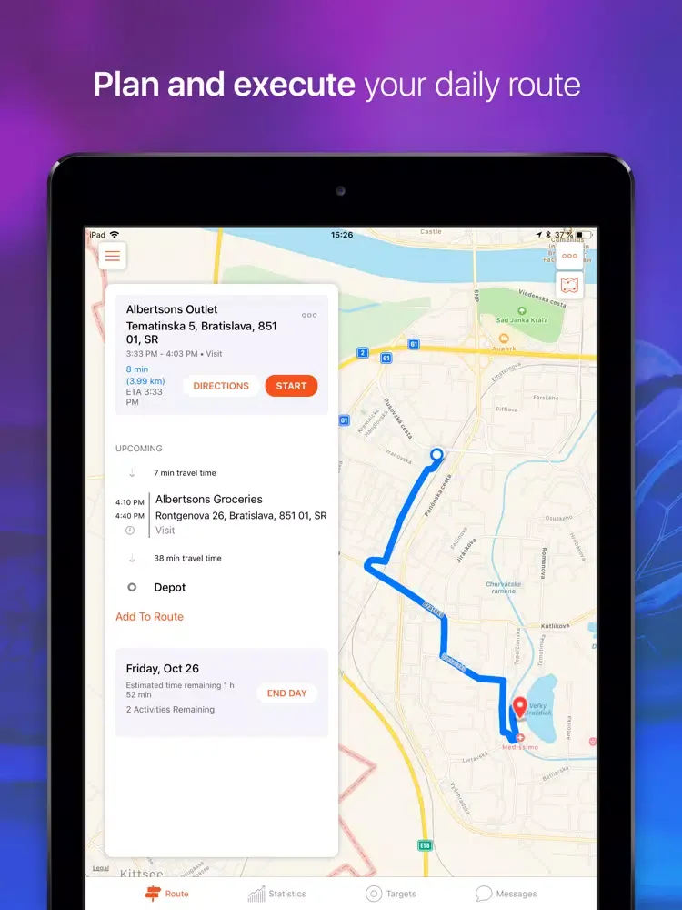 Captures d'écran de AFS Retail Execution 7.3 iPad 